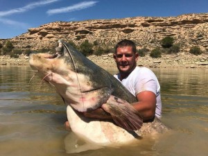 Massive 213lb catfish to Darren