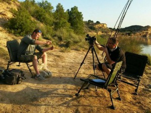 Filming for Danish tv!